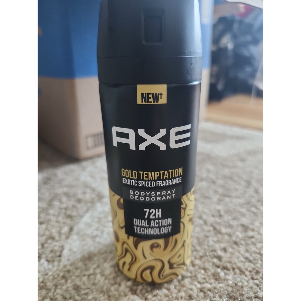 AXE Gold Temptation Men's Body Spray Deodorant 150 mL 72H Dual Action